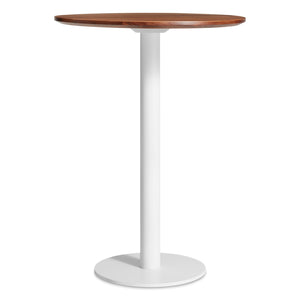 Easy Bar Height Cafe Table 30in. - Walnut + White