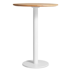 Easy Bar Height Cafe Table 30in. - White Oak + White