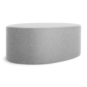 Swole Ottoman Large - Vesper Light Grey