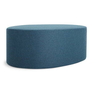 Swole Ottoman Large - Vesper Marine Blue