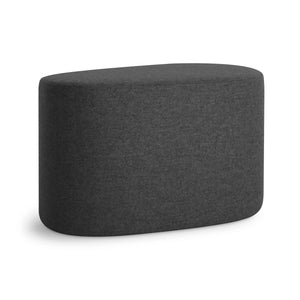 Swole Ottoman Medium - Vesper Charcoal