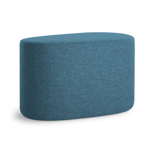Swole Ottoman Medium - Vesper Marine Blue