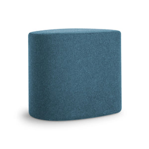 Swole Ottoman Small - Vesper Marine Blue