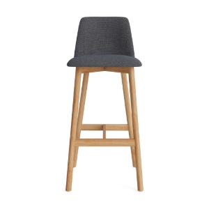 Chip Barstool - White Oak + Camp Charcoal