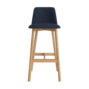 Chip Barstool - White Oak + Camp Navy