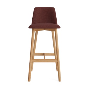 Chip Barstool - White Oak + Camp Tomato