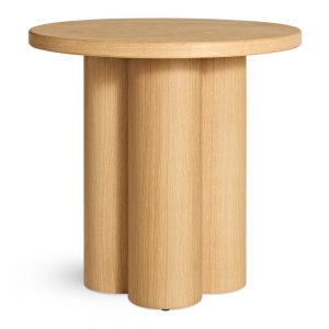 4/4 Side Table - White Oak