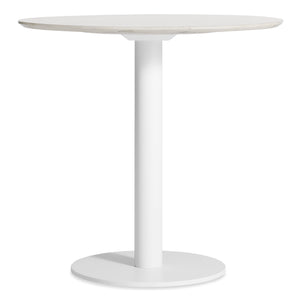 Easy Cafe Table 30in. - Marble + White
