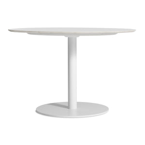 Easy Table 48in. - Marble + Black