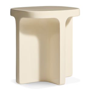Small Talk Side Table Tall - Ivory
